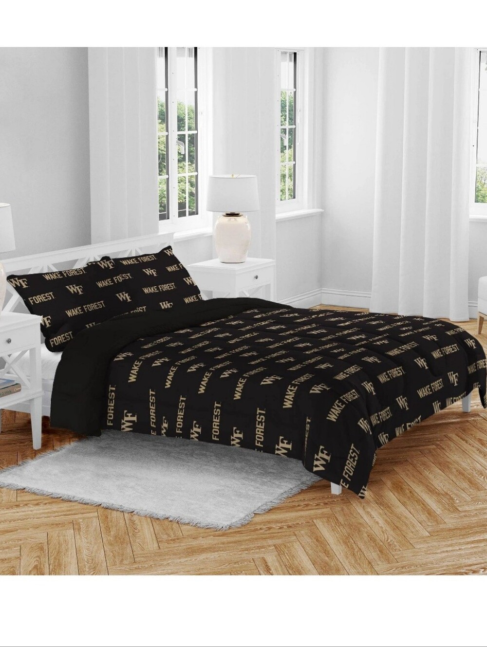 Wake Forest Demon Deacons Full/Queen Comforter Set